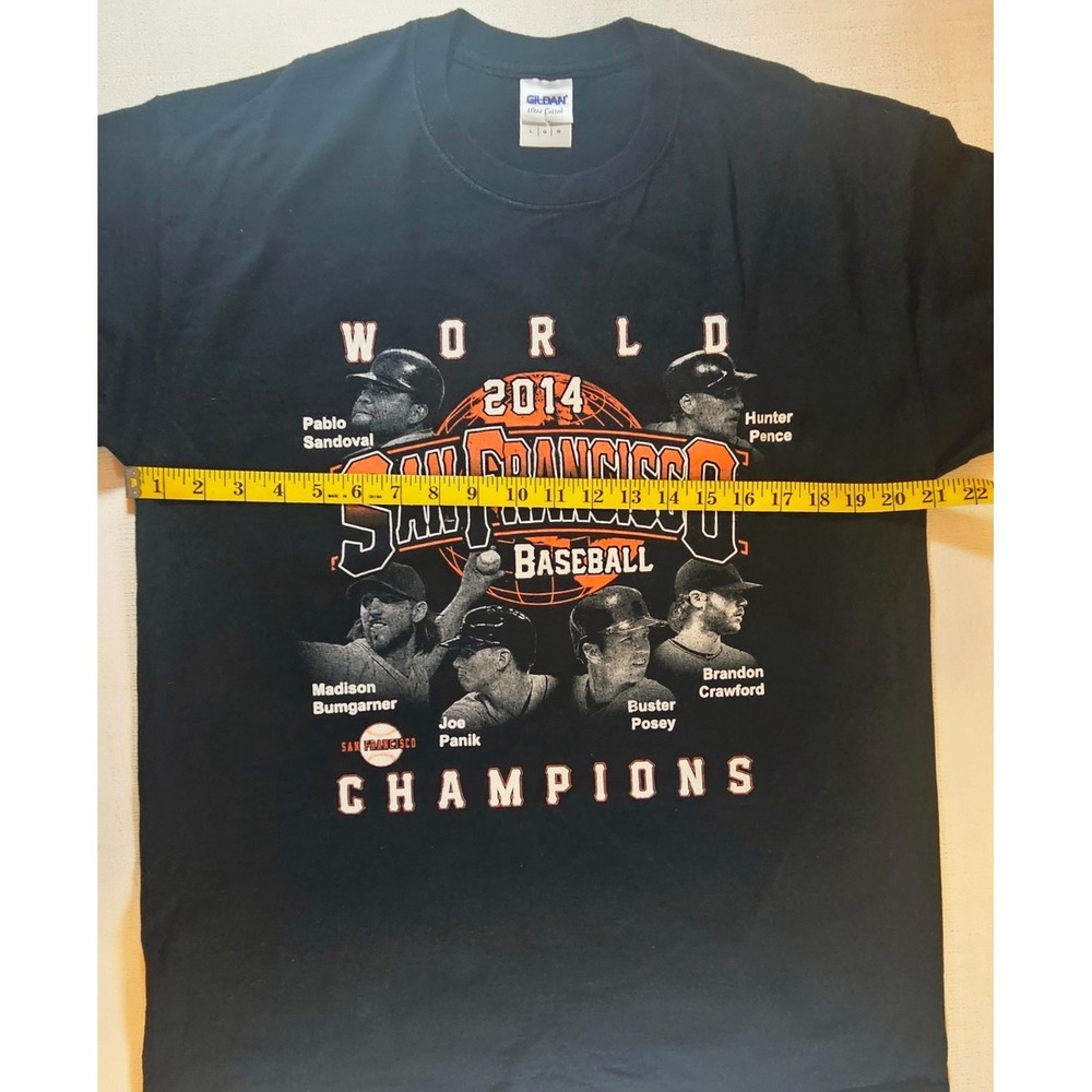 San Francisco Giants Vintage 2014 World Series Champions Adult Large T-Shirt - Picture 3 of 4